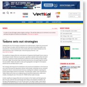Tadano sets out strategies – Vertikal.net