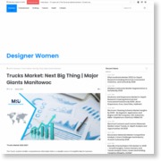 Trucks Market: Next Big Thing | Major Giants Manitowoc – Designer Women – Designer Women