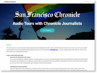 Audio Tours with Chronicle Journalists | Ticketing Administration – San Francisco Chronicle