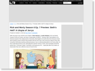 Rick and Morty Season 6 Ep. 7 Preview: Beth’s Hell? A Utopia of Jerrys – Bleeding Cool News