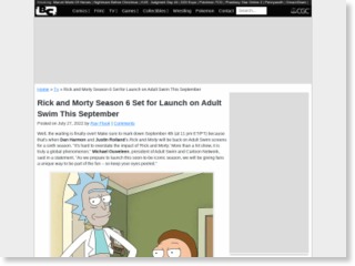 Rick and Morty Season 6 Set for Launch on Adult Swim This September – Bleeding Cool News