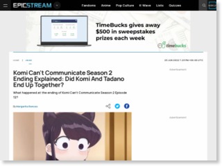 Komi Can’t Communicate Season 2 Ending Explained: Did Komi And Tadano End Up Together? – EpicStream