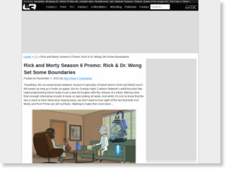 Rick and Morty Season 6 Promo: Rick & Dr. Wong Set Some Boundaries – Bleeding Cool News