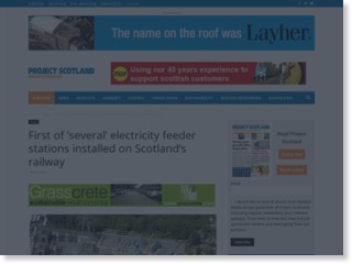 First of ‘several’ electricity feeder stations installed on Scotland’s railway – Project Scotland
