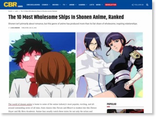 The 10 Most Wholesome Ships In Shonen Anime, Ranked – CBR – Comic Book Resources