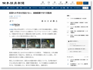 肌落ちの予兆を見逃さない、画像認識で切り羽監視 – 日本経済新聞